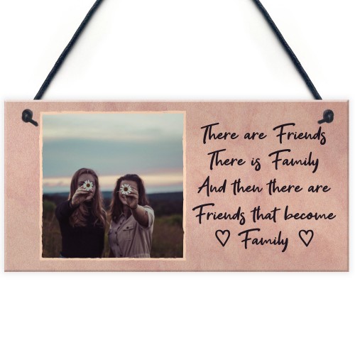 Personalised Photo Plaque Novelty Gift For Best Friend Birthday