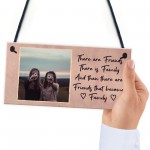 Personalised Photo Plaque Novelty Gift For Best Friend Birthday