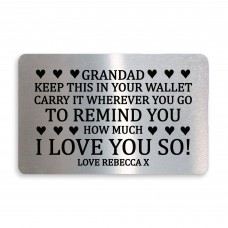 Novelty Gift For Grandad Birthday Christmas Personalised