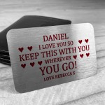 Personalised Gift For Boyfriend Husband For Birthday Christmas