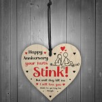 Funny Happy Anniversary Gift For Boyfriend Girlfriend Husband