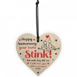 Funny Happy Anniversary Gift For Boyfriend Girlfriend Husband