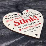 Funny Happy Anniversary Gift For Boyfriend Girlfriend Husband
