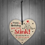 Funny Happy Birthday Gift For Boyfriend Girlfriend Husband Wife