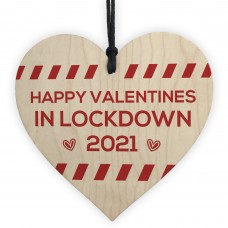Novelty Happy Valentines Gift For Him Her Lockdown Gift Heart