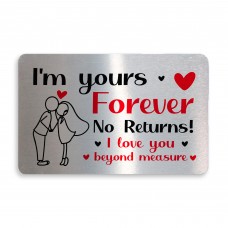 Im Yours Forever Unusual Gift For Him Her Boyfriend Girlfriend