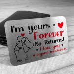 Im Yours Forever Unusual Gift For Him Her Boyfriend Girlfriend