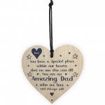 Amazing Dad Gifts For Birthday Wooden Heart Sign Thank You