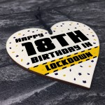 Personalised 16th 18th 21st 30th Birthday Gift Lockdown Gift
