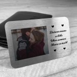 Personalised Metal Card Keepsake For Long Distance Boyfriend