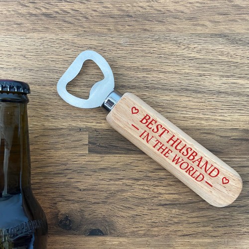 Novelty Best Husband Gift Valentines Anniversary Bottle Opener