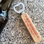 Novelty Best Husband Gift Valentines Anniversary Bottle Opener
