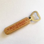 Novelty Best Husband Gift Valentines Anniversary Bottle Opener