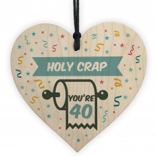 Novelty 40th Birthday Gift For Him Her Funny Rude 40th Birthday