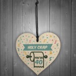Novelty 40th Birthday Gift For Him Her Funny Rude 40th Birthday