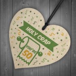 Novelty 50th Birthday Gift For Him Her Funny Rude 50th Birthday
