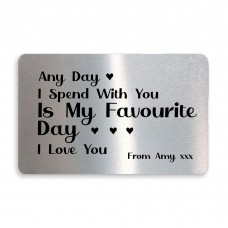 Personalised Gift For Boyfriend Girlfriend Husband Wife Thankyou