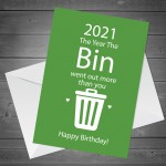 Funny Birthday Card For Men Women 2021 Lockdown Design Card
