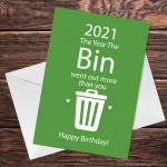 Funny Birthday Card For Men Women 2021 Lockdown Design Card