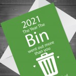 Funny Birthday Card For Men Women 2021 Lockdown Design Card