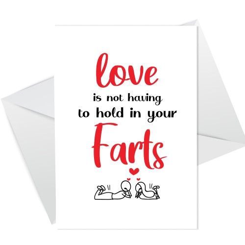 Funny Valentines Day Card Rude Anniversary Card For Boyfriend