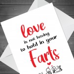 Funny Valentines Day Card Rude Anniversary Card For Boyfriend
