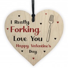 Funny Rude Valentines Day Gift Wood Heart Gift For Him Her