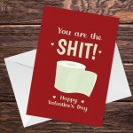 Funny Rude Valentines Card For Husband Boyfriend Wife Girlfriend
