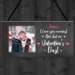 Personalised Photo Plaque Special Valentines Day Gift