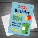 Funny Birthday Card For Men & Women Lockdown Design Novelty