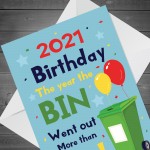 Funny Birthday Card For Men & Women Lockdown Design Novelty