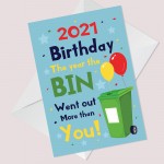 Funny Birthday Card For Men & Women Lockdown Design Novelty