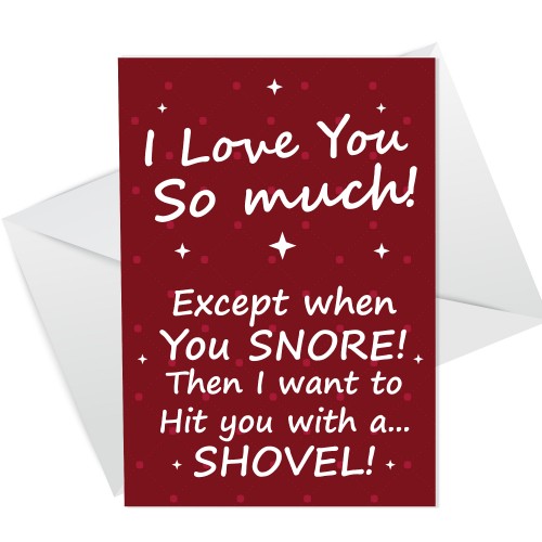 Rude Valentines Day Card For Boyfriend Husband Wife Girlfriend