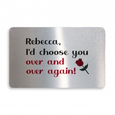 Personalised Valentines Anniversary Gift Boyfriend Girlfriend