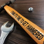 Novelty Gifts For Men Engraved Hammer Funny Birthday Gifts