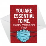 Funny Valentines Day Card For Boyfriend Husband Girlfriend Wife
