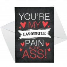 Hilarious Funny Anniversary Card For Him Her Valentines Day Card
