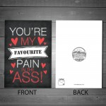 Hilarious Funny Anniversary Card For Him Her Valentines Day Card