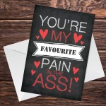 Hilarious Funny Anniversary Card For Him Her Valentines Day Card