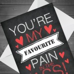Hilarious Funny Anniversary Card For Him Her Valentines Day Card