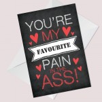 Hilarious Funny Anniversary Card For Him Her Valentines Day Card