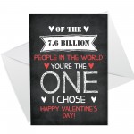 Valentines Card For Boyfriend Husband Wife Girlfriend Novelty