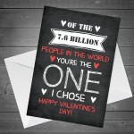 Valentines Card For Boyfriend Husband Wife Girlfriend Novelty
