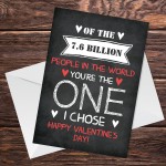 Valentines Card For Boyfriend Husband Wife Girlfriend Novelty