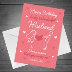 Funny Birthday Card For Husband Rude Birthday Card For Him Men