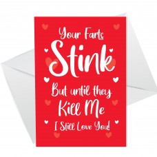 Valentines Day Anniversary Card Funny Rude Boyfriend Girlfriend