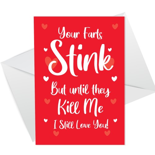 Valentines Day Anniversary Card Funny Rude Boyfriend Girlfriend