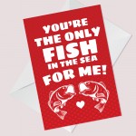 Novelty Anniversary Valentines Day Card For Him Her Funny Card