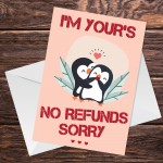 Cute Valentines Day Anniversary Card For Boyfriend Girlfriend