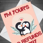 Cute Valentines Day Anniversary Card For Boyfriend Girlfriend